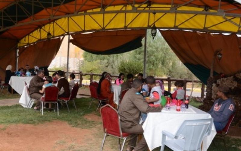 554 حادث سير و11 ألف زيارة لنزلاء مراكز الإصلاح