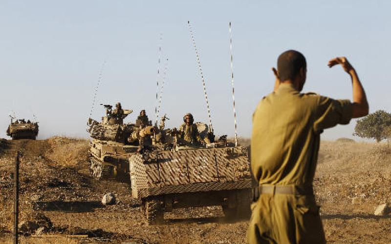 دبابات إسرائيلية تطلق النار باتجاه الأراضي السورية