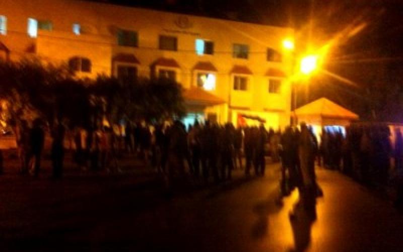 تجدد الاحتجاجات في اربد..وسط حالة من التوتر