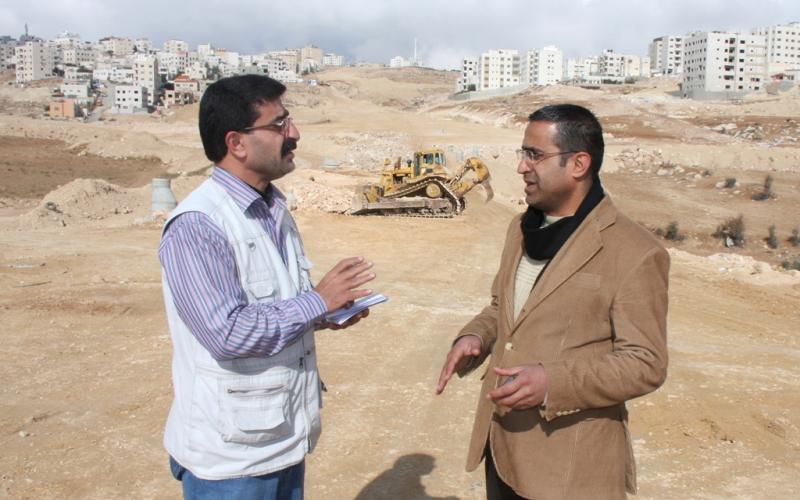  الأمانة تنجز 60% من فتوحات شارع الأمير طلال 