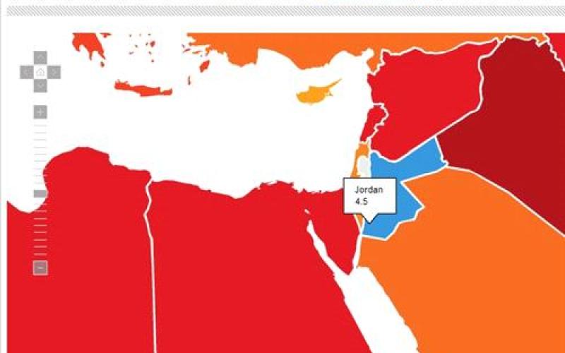 الأردن الثالث عربيا في مؤشر مدركات الفساد