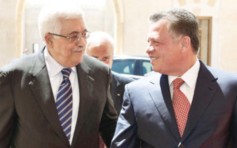 الملك وعباس يبحثان في رام الله خطوات ما بعد فلسطين دولة مراقب 