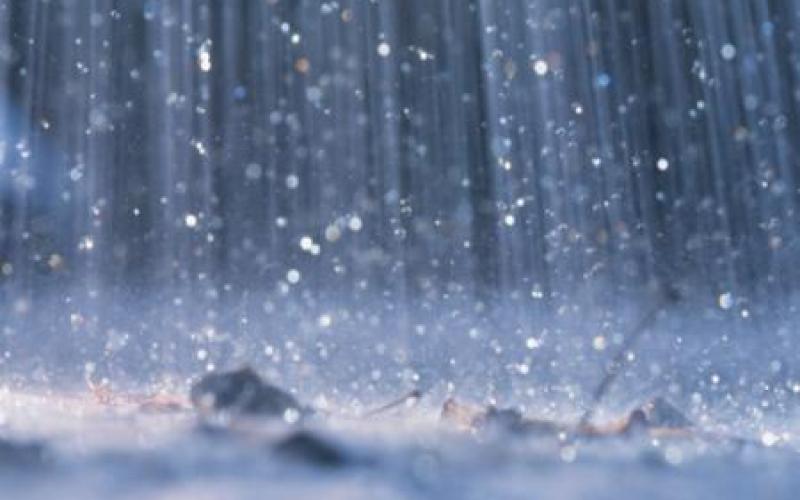 أمطار متفرقة في ساعات المساء