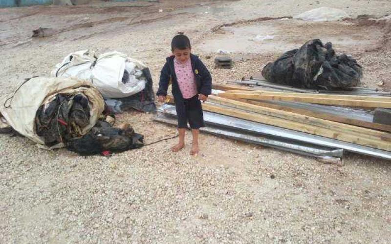 طفل في مخيم الزعتري الأربعاء- برنامج "سوريون بيننا"