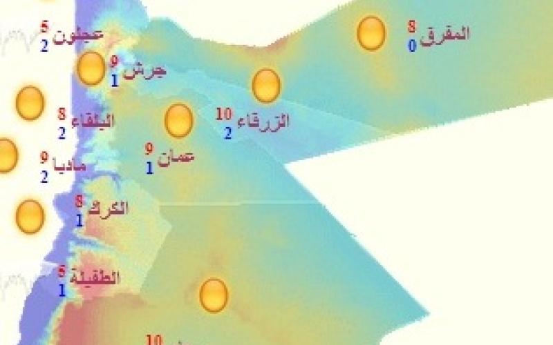 توالي ارتفاع درجات الحرارة وتحذير من تشكل الصقيع