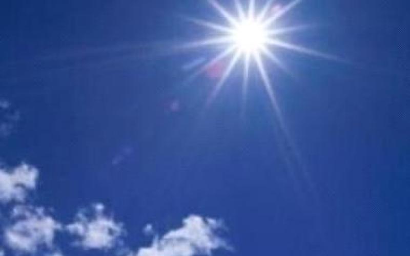 ارتفاع على درجات الحرارة نهاية الاسبوع 