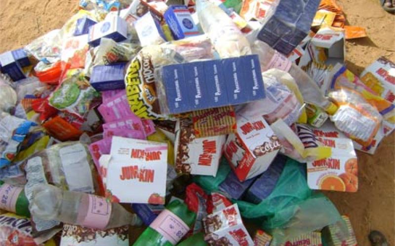 مادبا: ضبط مواد غذائية غير صالحة