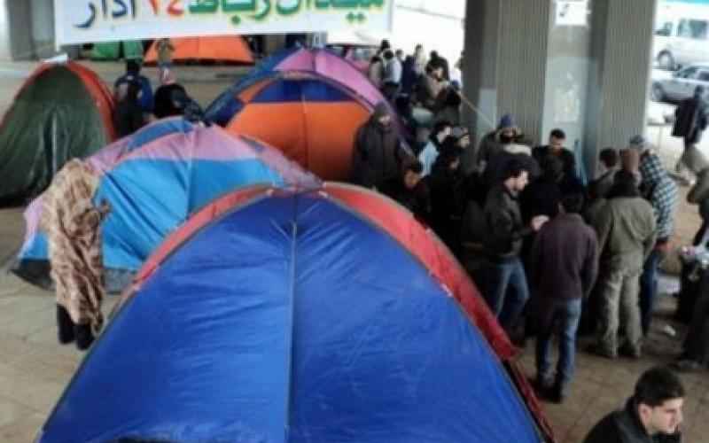 معتصمو "ساحة الكرامة" و"كفاية" يشاركون في فعالية 24 آذار