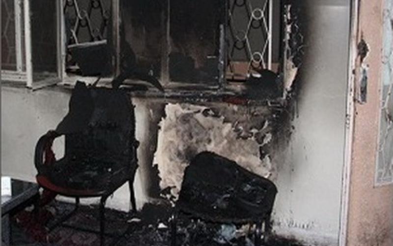 إضرام النار بإدارة المدارس الإسلامية في اربد