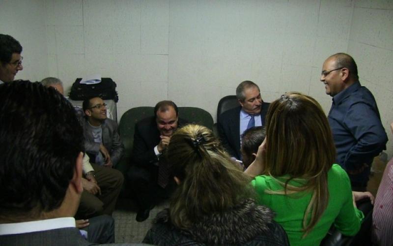 وزيرا الخارجية والداخلية خلال لقاء مع الصحفيين في مجلس النواب