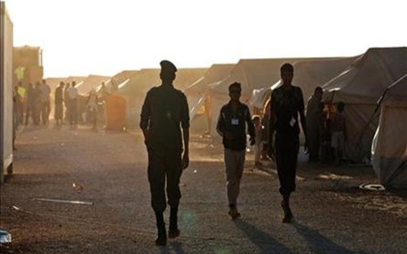 إصابة رجال أمن ودرك خلال احتجاج في الزعتري