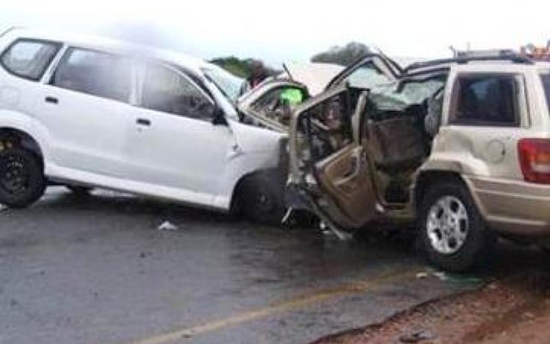 سحاب: وفاة و4 أصابات في حادث سير