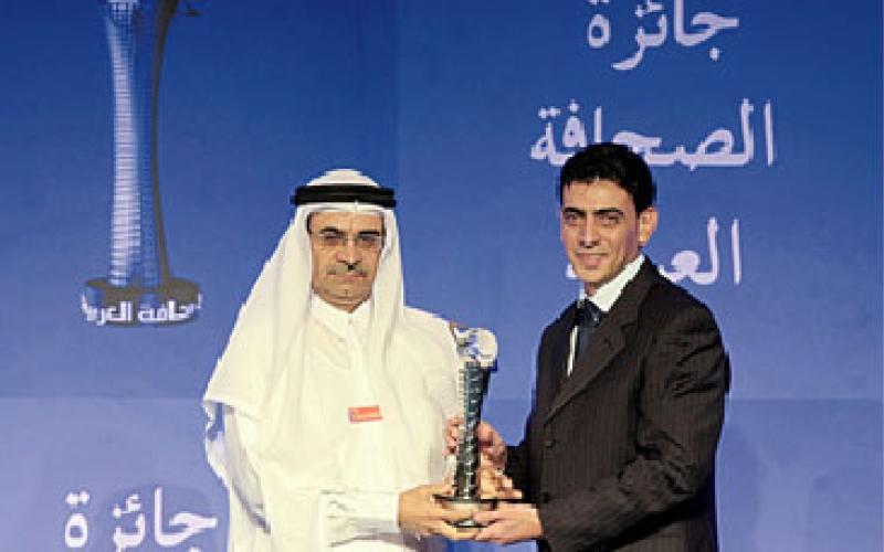 الجعفري يفوز بجائز الدوحة للكاريكاتير