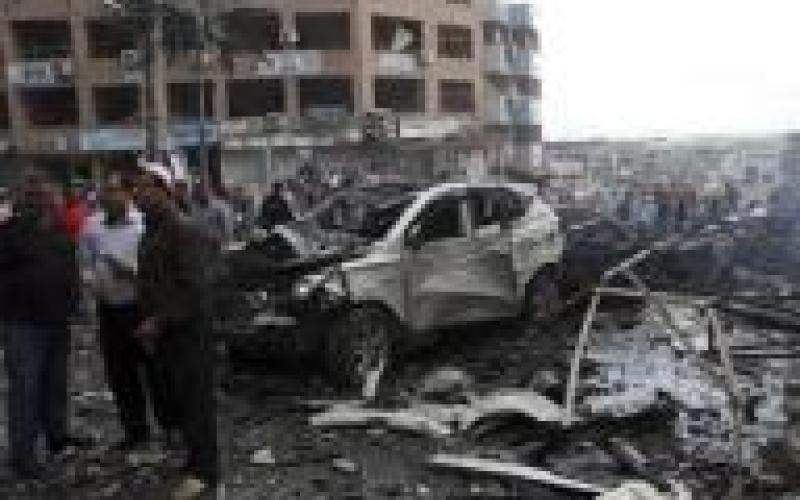 تركيا:40 قتيلا في انفجار سيارتين قرب حدود سورية