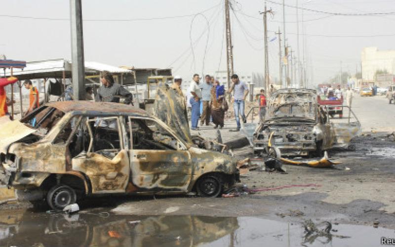 سلسلة هجمات بسيارات مفخخة في بغداد والبصرة