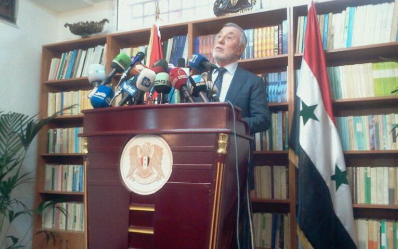 النائب المناصير والسفير السوري: حرب بيانات 