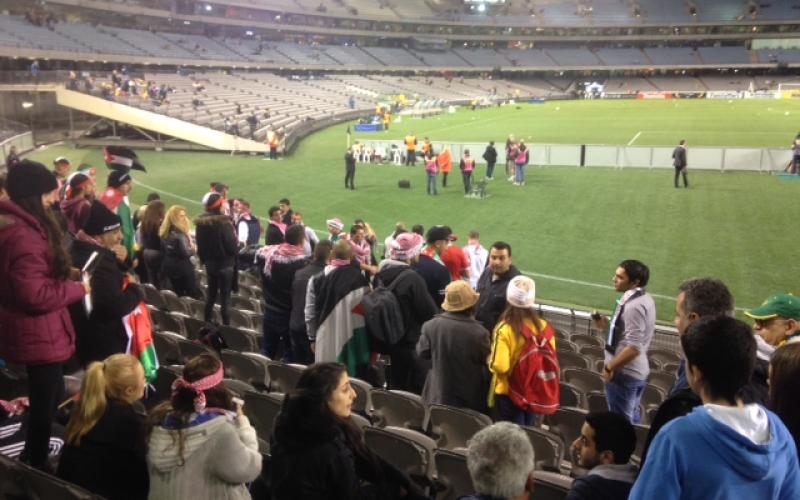 النشامي يخسرون مقابل استراليا