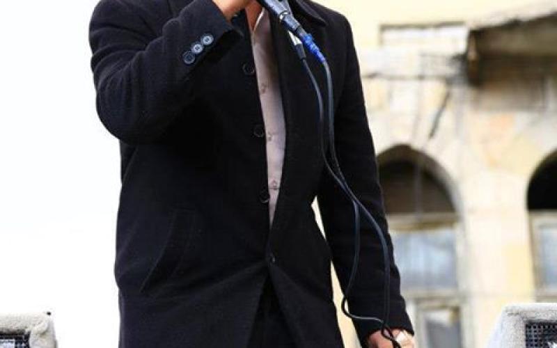 الحراك الاسلامي يعتصم أمام الديوان للمطالبة بالافراج عن الحيصة