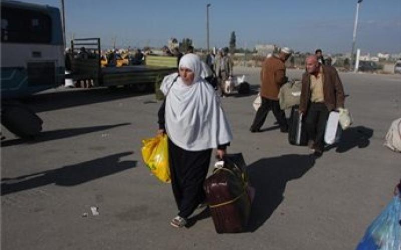 عرقلة سفر معتمري غزة 