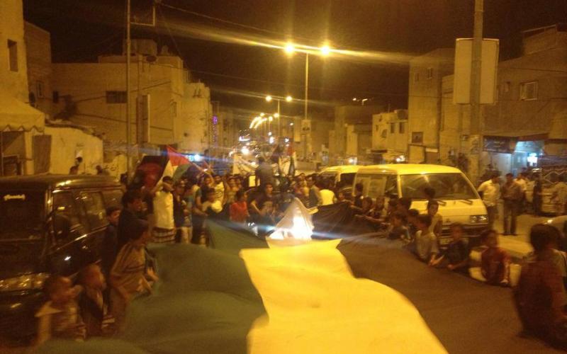 محتجون في مخيم البقعة: "بيمر ما بيمر برافر ما بيمر"