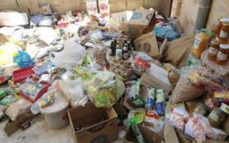 ضبط مواد غذائية منتهية الصلاحية في مخيم الزعتري (صوت)