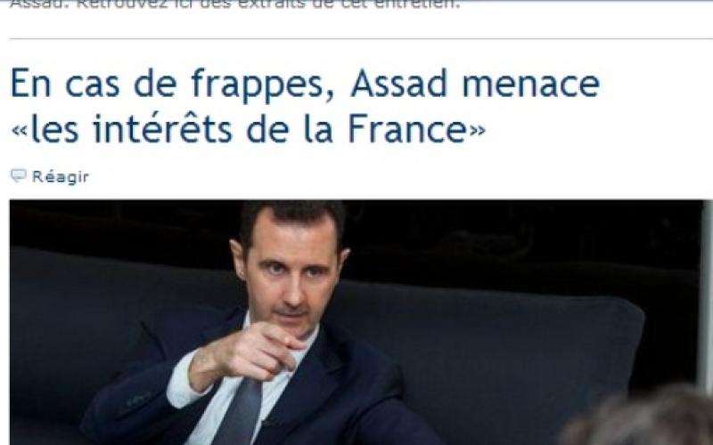 الأسد: ضغوط على الأردن ليكون ممرا لـ"الإرهاب"