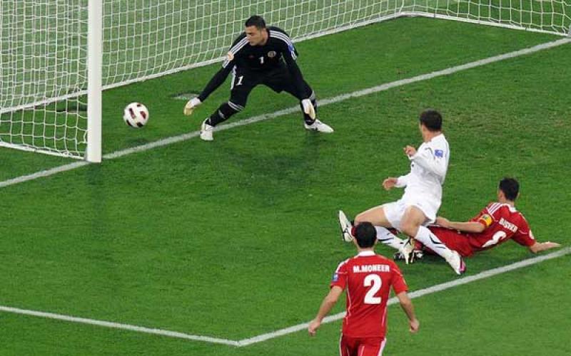 النشامى يتعادلون مع منتخب اوزبكستان