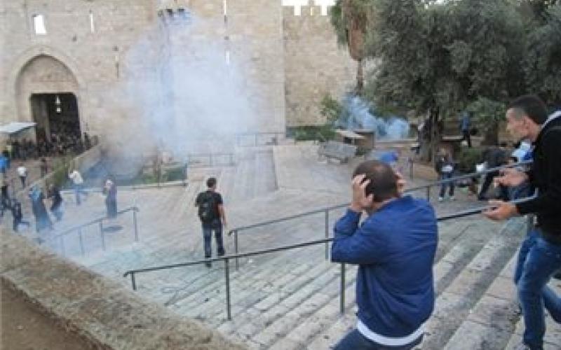 مواجهات مع جيش الاحتلال في ساحات القدس
