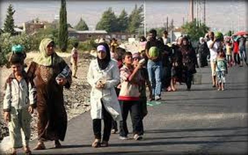 دخول 4895 لاجئا سوريا للأردن خلال العيد