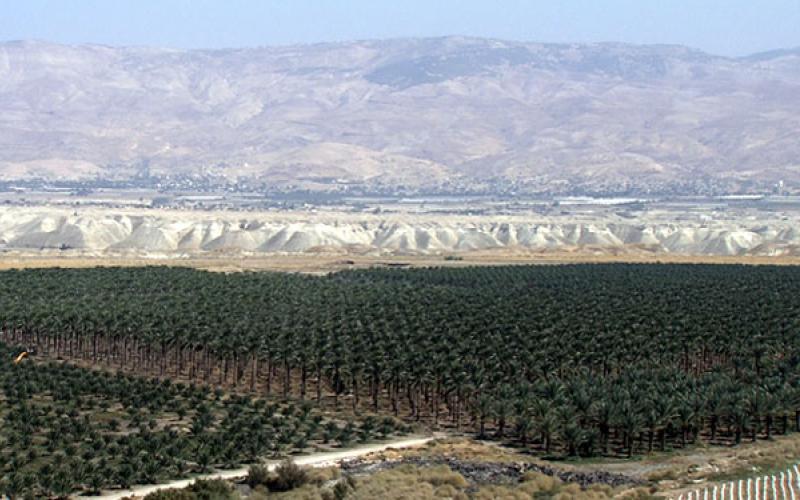 مصير غور الأردن حيوي لنجاح المفاوضات الفلسطينية الاسرائيلية 