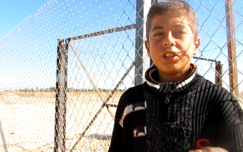 "طفل العربة"... في الزعتري - فيديو