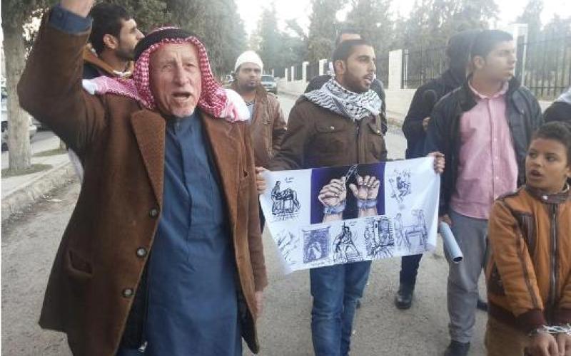 وقفة تضامنية مع الأسرى أمام الأمم المتحدة