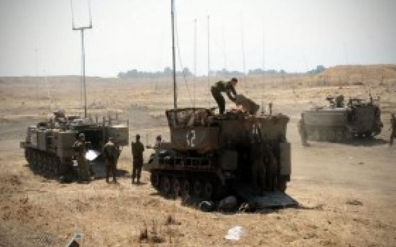 تأهب الجيش الإسرائيلي على حدود القطاع