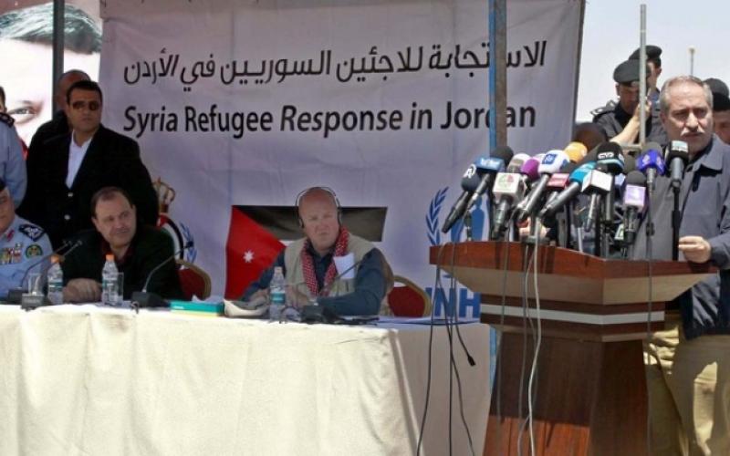 افتتاح مخيم الأزرق رسميا