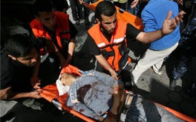 شهيدان وجريحان في انفجار غامض في غزة
