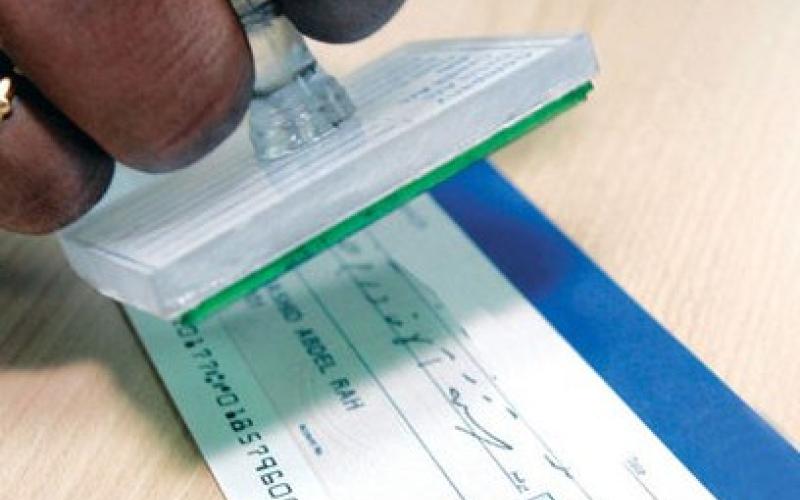 60 ألف شيك مرتجع خلال آذار الماضي