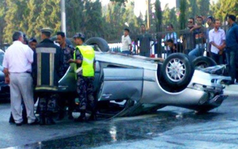 البلقاء: وفاة مواطن بحادث تدهور