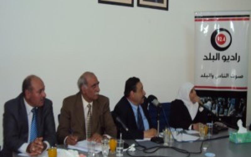 مناظرة لراديو البلد في المفرق حول إدارة ملف اللاجئين السوريين