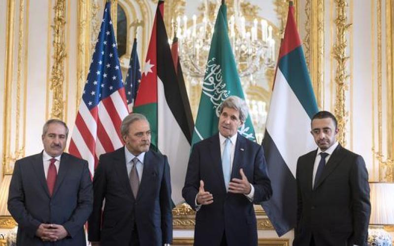 كيري يدعو الأردن والسعودية والإمارات لدعم تشكيل حكومة عراقية