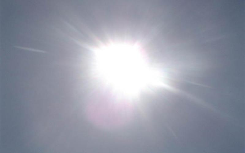 انحسار موجة الحر الثلاثاء