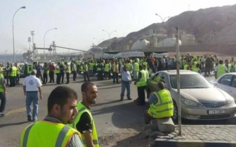 "العمل" تأمل بحل جذري لأزمة عمال ميناء حاويات العقبة