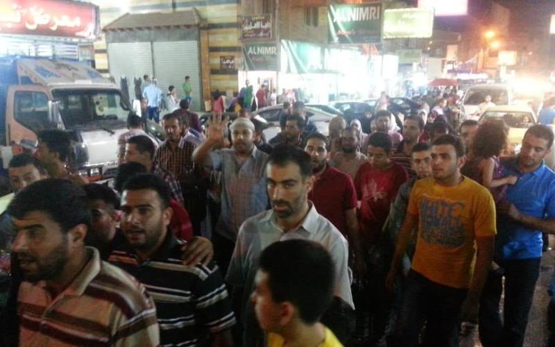 اربد: مسيرة تكبيرات ليلة العيد