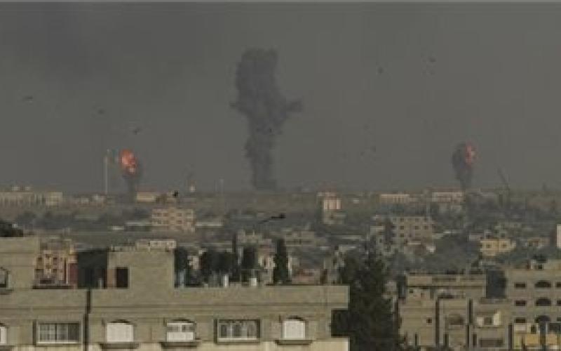 استئناف القصف الإسرائيلي على غزة بعد انتهاء التهدئة