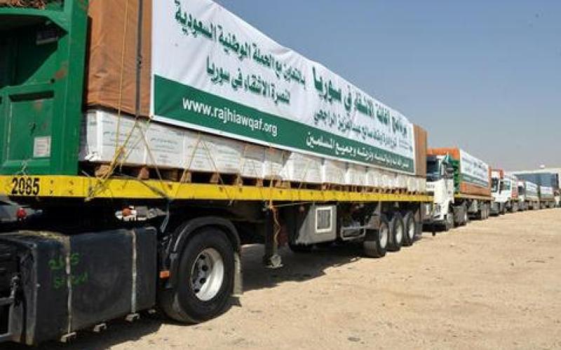 وصول مساعدات غذائية لجنوب سورية عبر الأردن