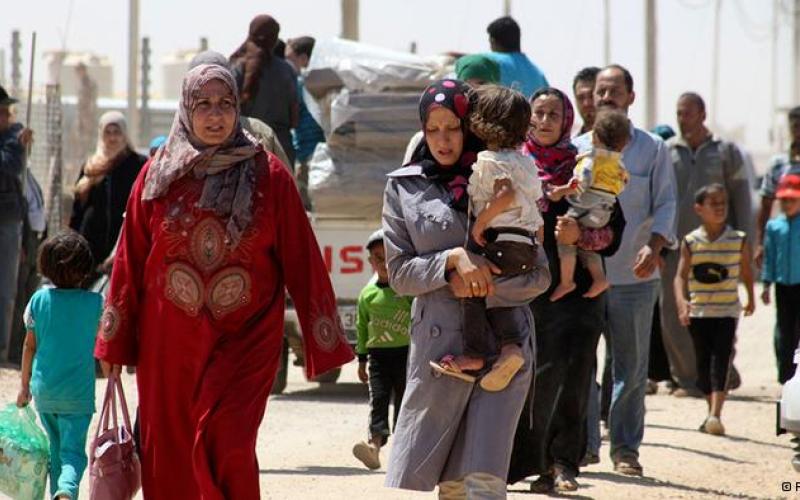 دخول 569 لاجئا سوريا جديدا إلى الأردن