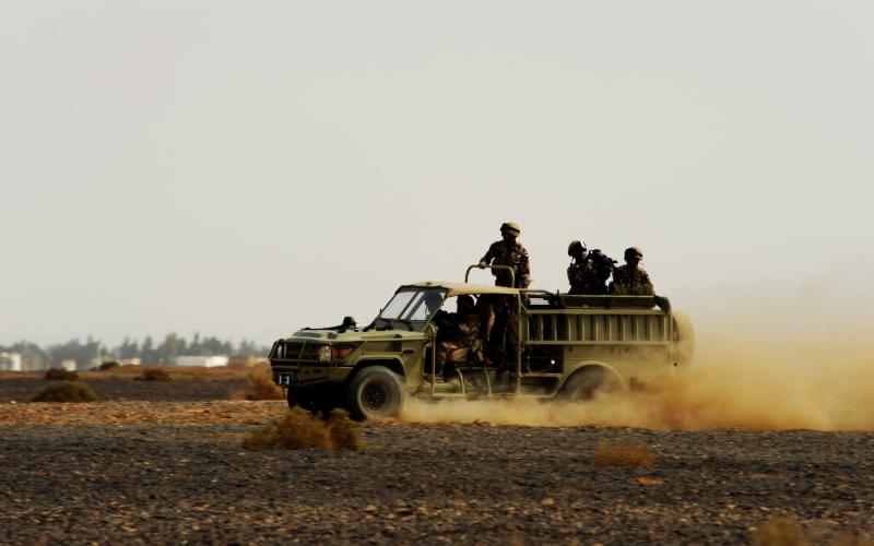 الأردن يطلب من العراق زيادة قواته في طريبيل الحدودية