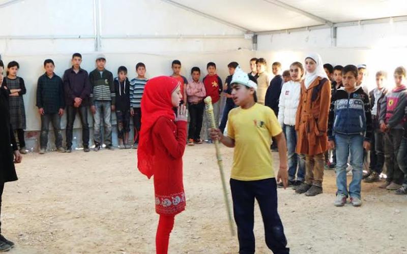 دورات ومراكز لتنمية مواهب أطفال اللاجئين في "الزعتري"