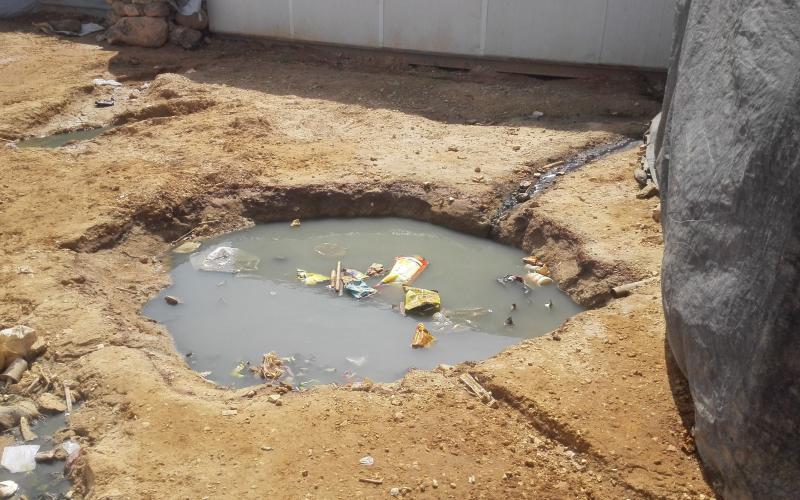 تراجع خدمات الصرف الصحي في "الزعتري" يؤثر على صحة اللاجئين