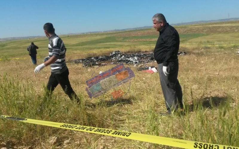 استشهاد طيّار أردني وتلميذ عراقي بتحطم طائرة تدريب في الرمثا