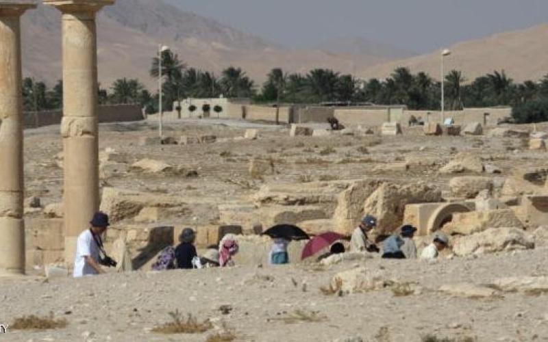 مقاتلو "داعش" يدخلون المنطقة الأثرية في تدمر